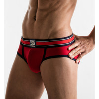 Ropa interior Hombre Braguitas Code 22 Silp Stretch Rib Code22 Rojo