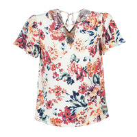 textil Mujer Tops / Blusas Casual Attitude LAURIANA Blanco / Multicolor