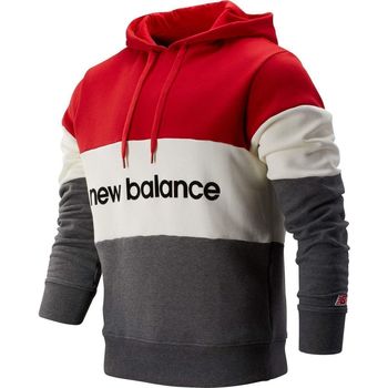 textil Hombre Sudaderas New Balance MT93545 Rojo