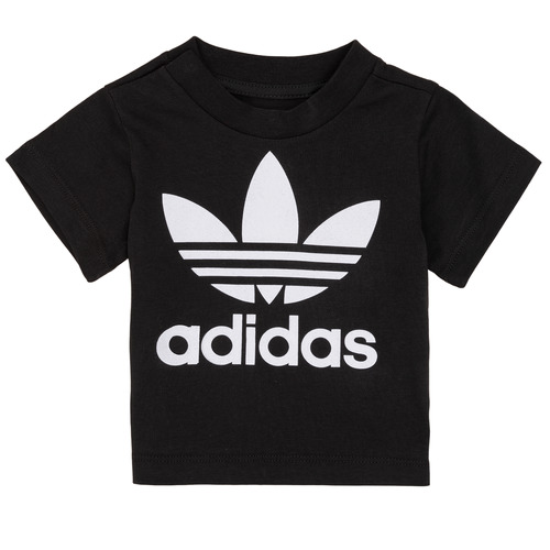 textil Niños Camisetas manga corta adidas Originals MARGOT Negro