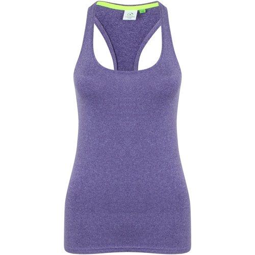 textil Mujer Camisetas sin mangas Tombo TL506 Violeta