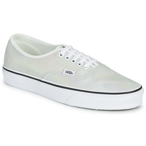 Zapatos Mujer Zapatillas bajas Vans AUTHENTIC Plata