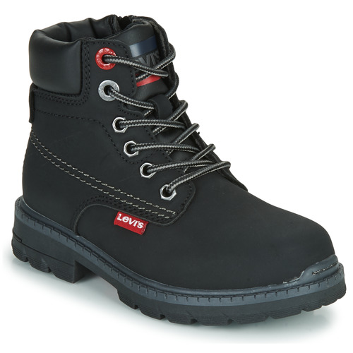 Zapatos Niños Botas de caña baja Levi's NEW FORREST Negro