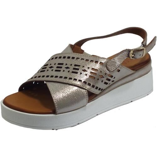 Zapatos Mujer Sandalias Melluso K56007 Beige