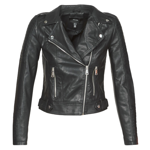 textil Mujer Chaquetas de cuero / Polipiel Vero Moda VMKERRIULTRA Negro