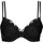 Ropa interior Mujer Relleno Lisca Sujetador push-up Illusion Negro