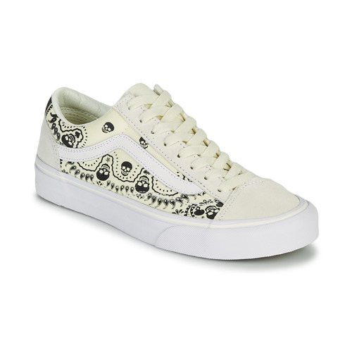 Zapatos Zapatillas bajas Vans STYLE 36 Beige / Negro