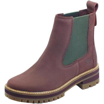 Zapatos Mujer Botas de caña baja Timberland 0A2DSQ Courmayeur Valley Burdeo