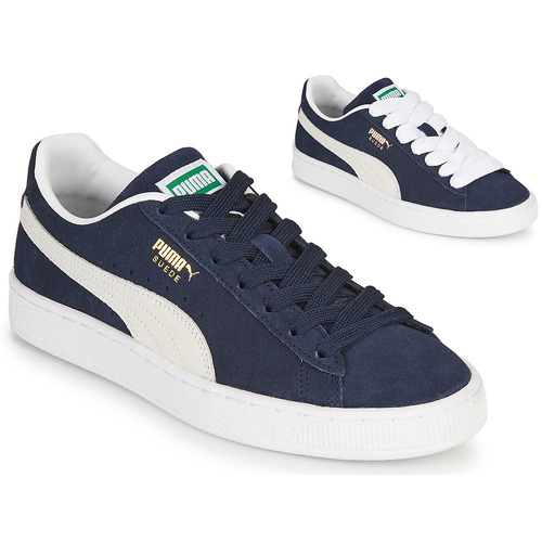 Zapatos Hombre Zapatillas bajas Puma SUEDE Azul