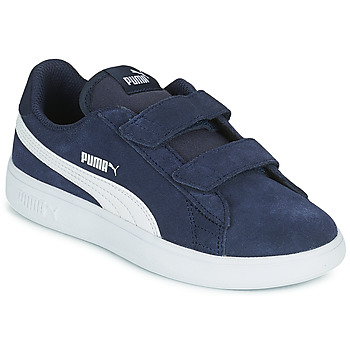 Zapatos Niño Zapatillas bajas Puma SMASH PS Azul