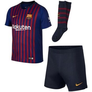 textil Niño Conjuntos chándal Nike FCB MINIKIT 18 Azul