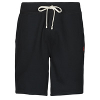 textil Hombre Shorts / Bermudas Polo Ralph Lauren SHORT MOLTONE EN COTON LOGO PONY PLAYER Negro