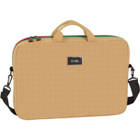 Bolsos Funda ordenador Moos 8,41E+12 Beige