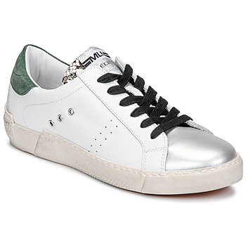 Zapatos Mujer Zapatillas bajas Meline NKC1392 Blanco / Verde