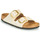 Zapatos Mujer Zuecos (Mules) Birkenstock ARIZONA BIG BUCKLE Blanco