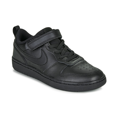 Zapatos Niños Zapatillas bajas Nike COURT BOROUGH LOW 2 PS Negro