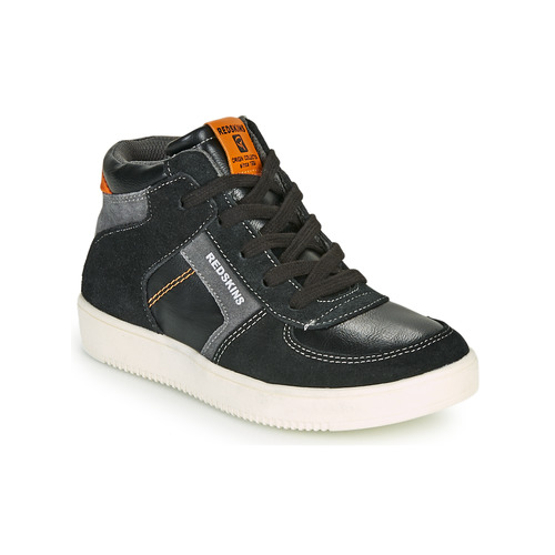 Zapatos Niño Zapatillas altas Redskins LAVAL KID Negro / Antracita