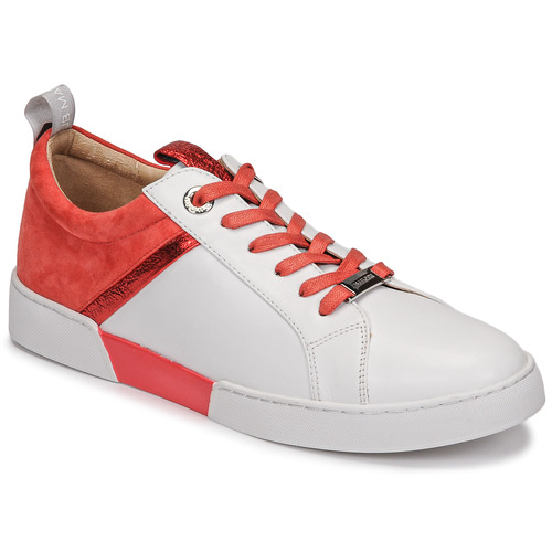 Zapatos Mujer Zapatillas bajas JB Martin GELATO Blanco / Coral