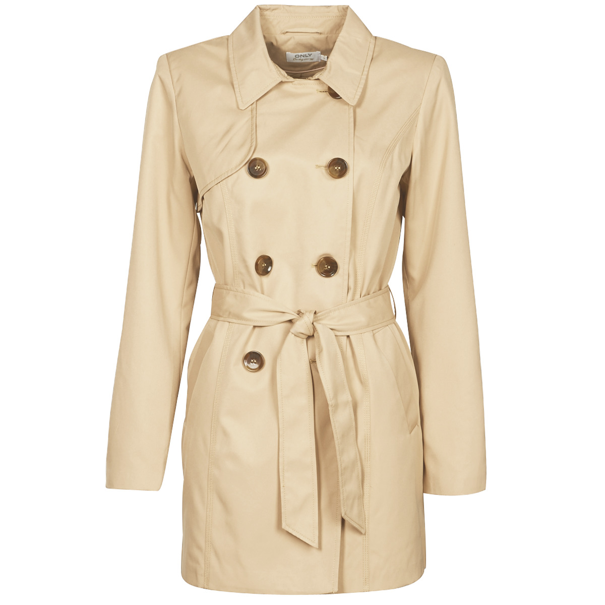 textil Mujer Trench Only ONLVALERIE Beige