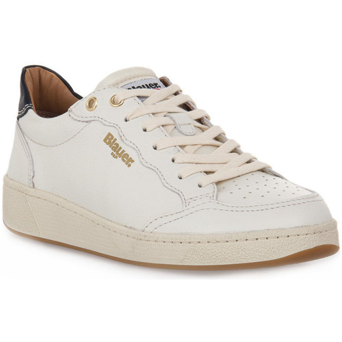 Zapatos Mujer Deportivas Moda Blauer WHI OLYMPIA Blanco