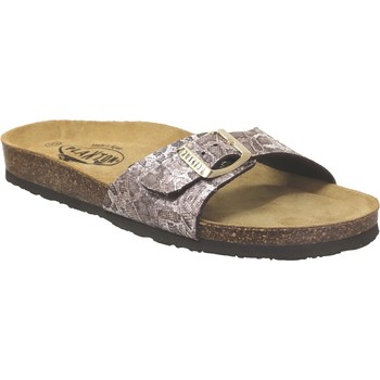 Zapatos Mujer Chanclas Plakton Bom Beige