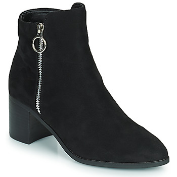 Zapatos Mujer Botas de caña baja Moony Mood PETROLIA Negro