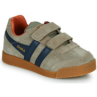 Zapatos Niños Zapatillas bajas Gola HARRIER STRAP Beige / Azul