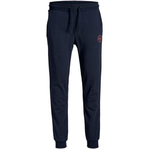 textil Hombre Pantalones Jack & Jones 12172084 JJIGORDON JJSHARK NOOS SWEATPANTS PS NAVY BLAZER Azul