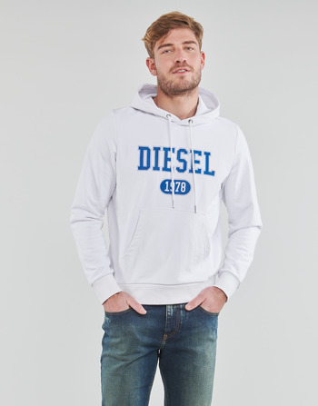 textil Hombre Sudaderas Diesel S-GINN-HOOD-K25 Blanco