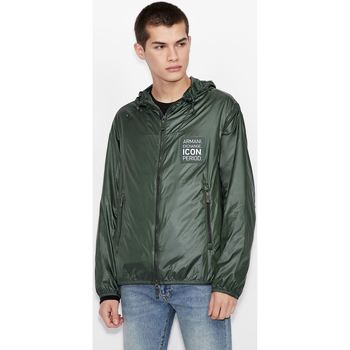 textil Hombre cazadoras EAX CAMPERA  HOMBRE Verde