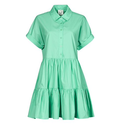 textil Mujer Vestidos cortos Molly Bracken NL12AP Verde