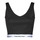 Ropa interior Mujer Sujetador Calvin Klein Jeans CONTRAST TAPE MILANO STRAPPY TOP Negro