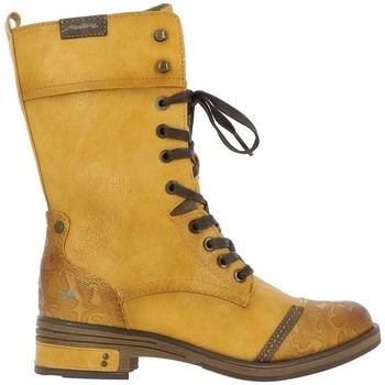 Zapatos Mujer Botas Mustang 1293510 Amarillo