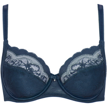 Ropa interior Mujer Envolvente Lisca Sujetador con aros Evelyn  - Copas F a G Azul