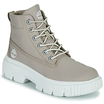 Zapatos Mujer Botas de caña baja Timberland FABRIC BOOT Beige