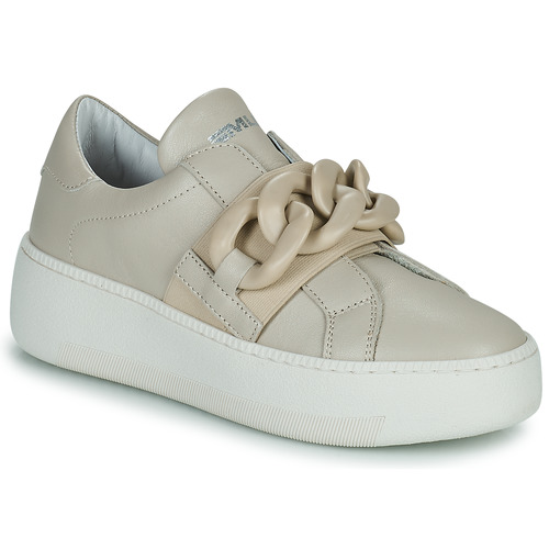 Zapatos Mujer Zapatillas bajas Meline PF1500 Beige