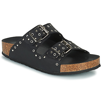 Zapatos Mujer Zuecos (Mules) Plakton MET BETA Negro