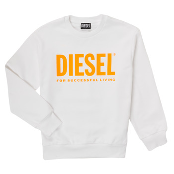 textil Niños Sudaderas Diesel SCREWDIVISION-LOGOX Blanco