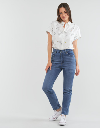 textil Mujer Vaqueros rectos Levi's 70S HIGH SLIM STRAIGHT Sonoma / Case