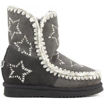 Zapatos Hombre Botas de caña baja Mou INNER WEDGE WOOL EMBROIDERED STARS 