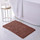 Casa Alfombra de baño Today Tapis Bubble 75/45 Polyester TODAY Essential Terracotta Terracota