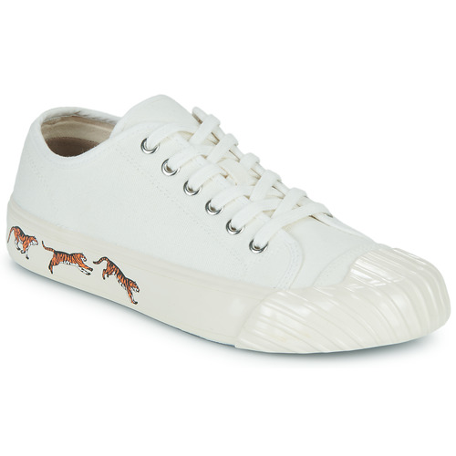 Zapatos Mujer Zapatillas bajas Kenzo KENZOSCHOOL LOW TOP SNEAKERS Blanco