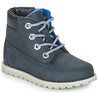 Zapatos Niños Botas de caña baja Timberland Pokey Pine 6In Boot with Azul