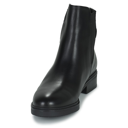 Tommy Hilfiger Coin Leather Flat Boot Negro