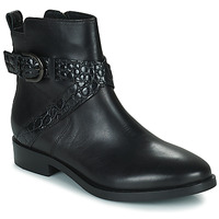 Zapatos Mujer Botas de caña baja Geox DONNA BROGUE Negro