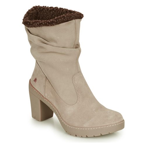 Zapatos Mujer Botines Art TRAVEL Beige