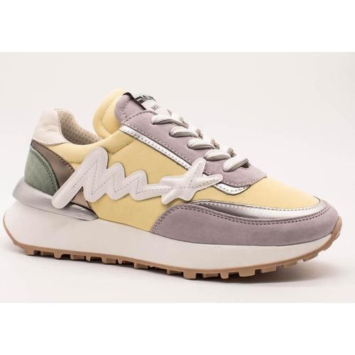 Zapatos Mujer Deportivas Moda Meline SIO700 P5231 Amarillo