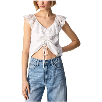 textil Mujer Tops / Blusas Pepe jeans PL505144 800 Blanco