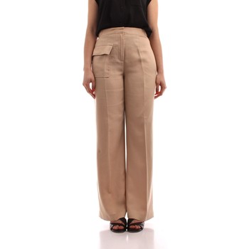 textil Mujer Pantalones fluidos Calvin Klein Jeans K20K203772 Beige