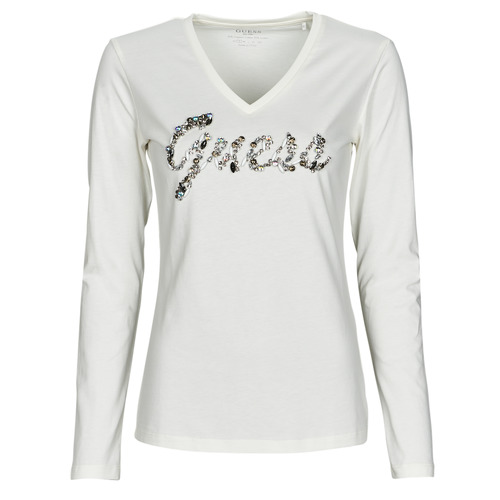 Guess LS VN BONITA TEE Beige